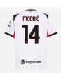 Billige AC Milan Luka Modric #14 Bortedrakt 2025-26 Kortermet